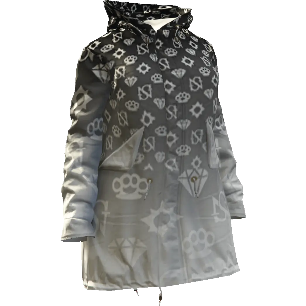 Разноцветная куртка 'Diamond' №2