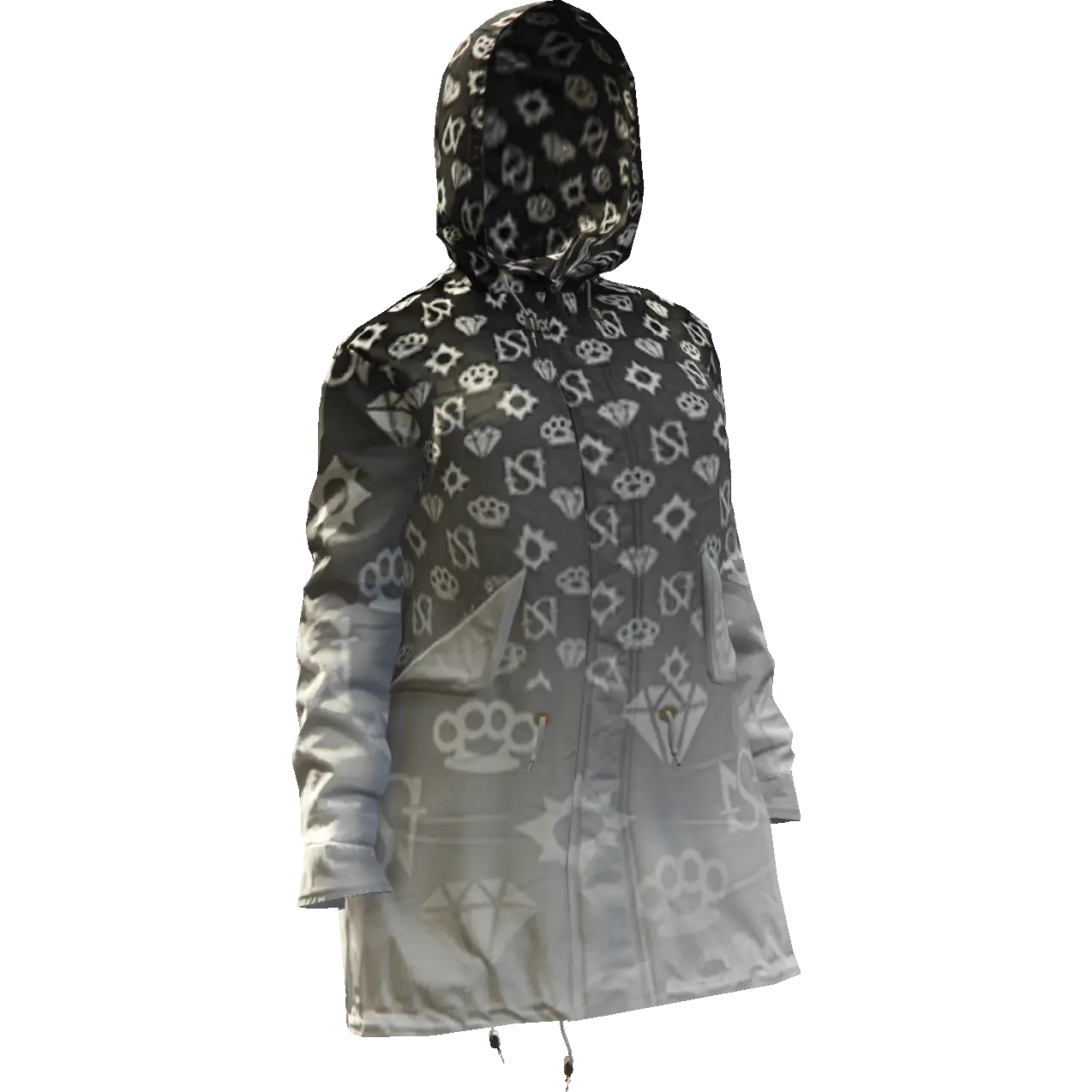 Разноцветная куртка 'Diamond' №3