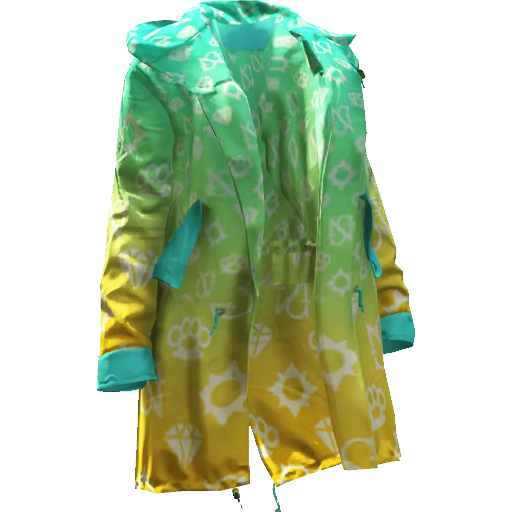 Разноцветная куртка 'Diamond' №4