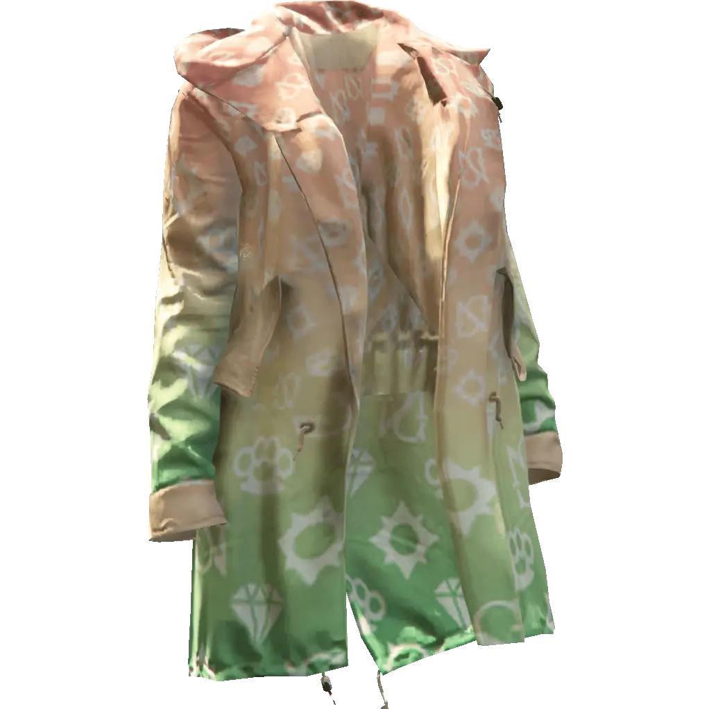 Разноцветная куртка 'Diamond' №4