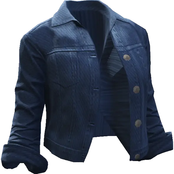 Джинсовая куртка двухцветная