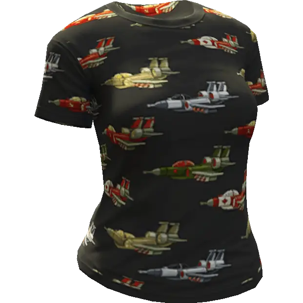 Футболка с самолетами