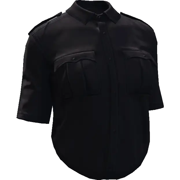 Рубашка деловая короткая