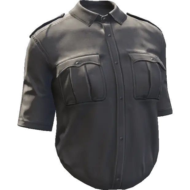 Рубашка деловая короткая