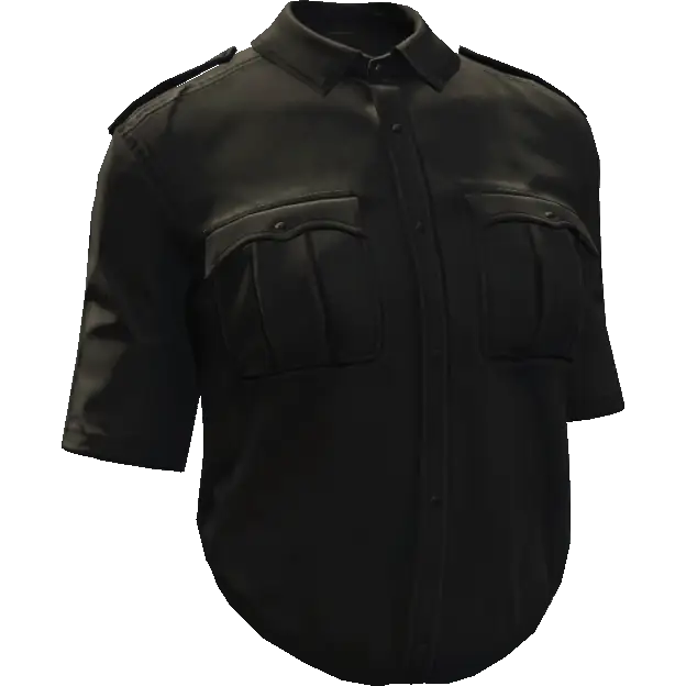 Рубашка деловая короткая