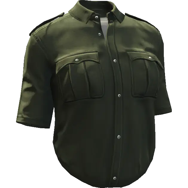 Рубашка деловая короткая №2