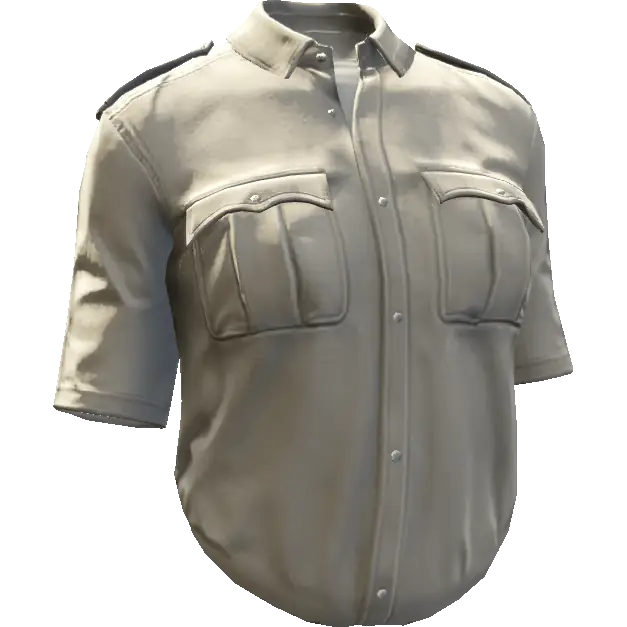 Рубашка деловая короткая №2