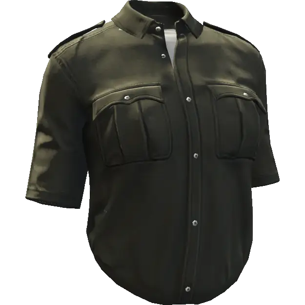 Рубашка деловая короткая №2