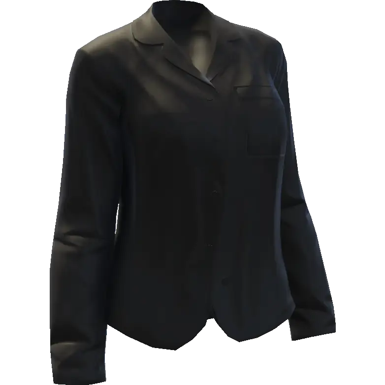 Пижамная рубашка с кармашком 