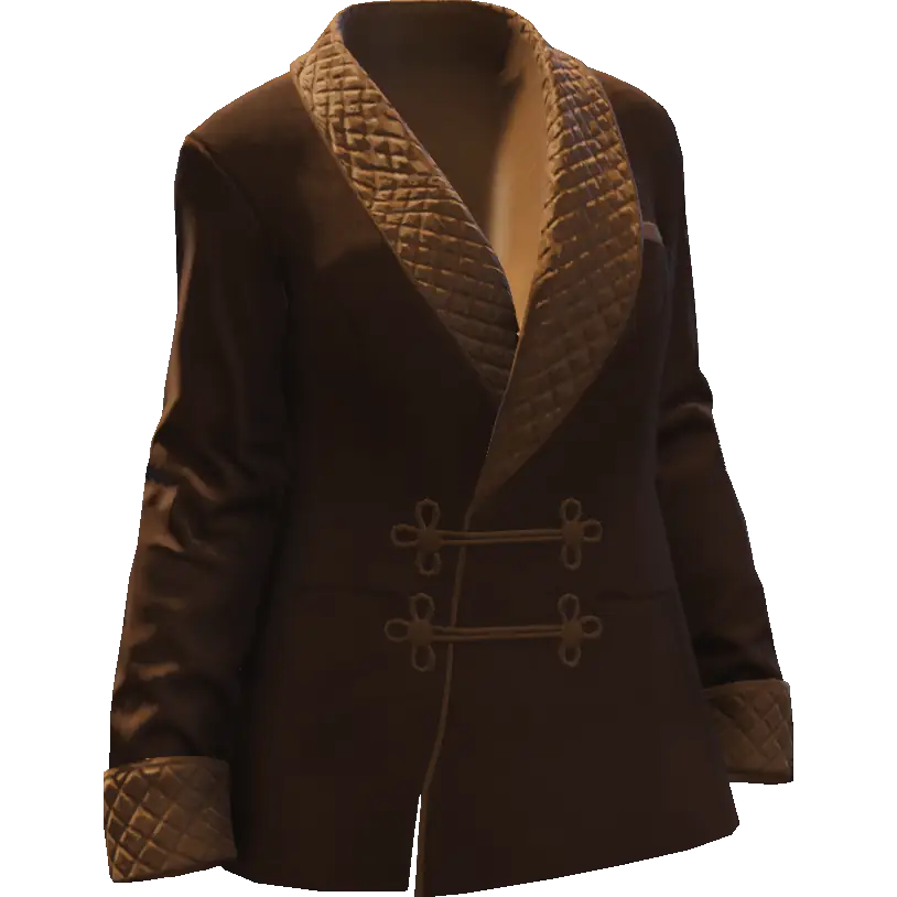 Пижамный халат укороченный 