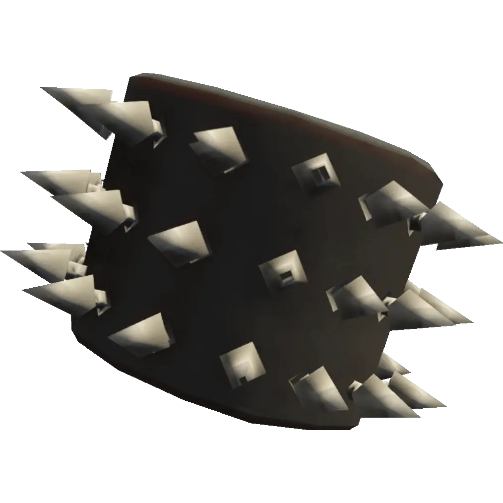 Браслет с шипами