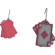 Серьга 'Карты'