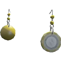 Серьга 'Фишка'