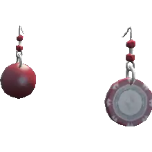 Серьга 'Фишка'