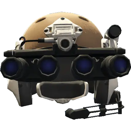 Шлем с 4 линзами №1