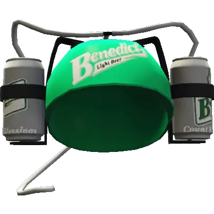 Кепка с пивом