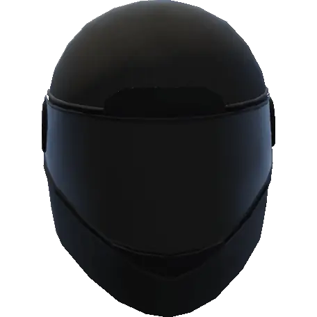 Мотоциклетный глянцевый шлем