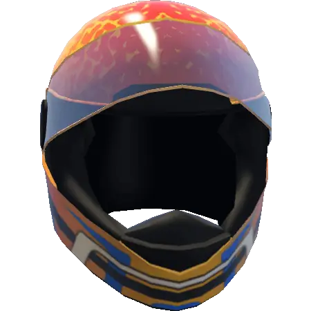 Открытый глянцевый мотоциклетный шлем