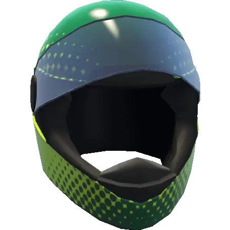 Открытый глянцевый мотоциклетный шлем