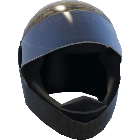 Открытый глянцевый мотоциклетный шлем