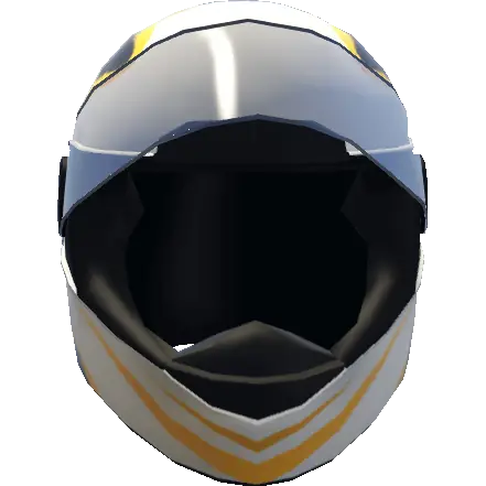 Открытый глянцевый мотоциклетный шлем