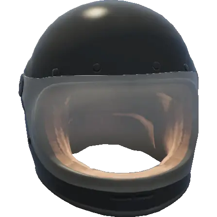 Закрытый ретро-шлем