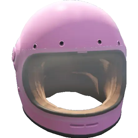 Закрытый ретро-шлем