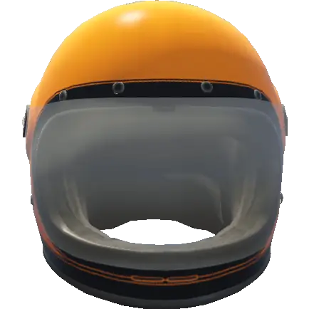 Закрытый ретро-шлем