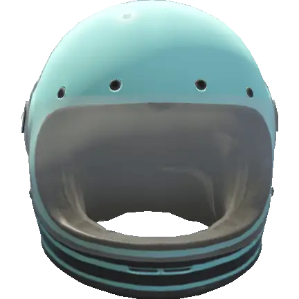 Закрытый ретро-шлем