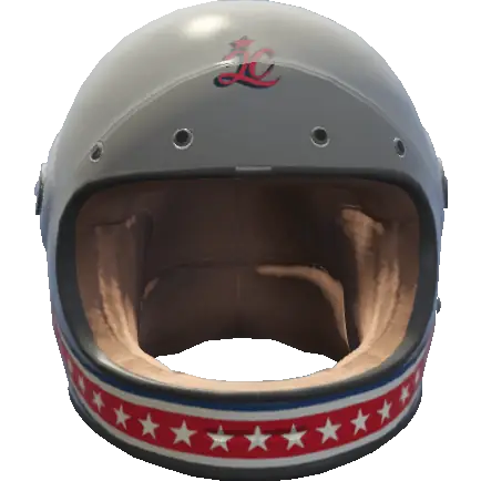 Золотой открытый шлем ДК