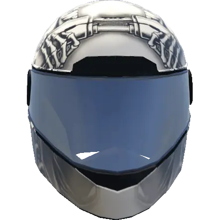 Закрытый мотоциклетный шлем