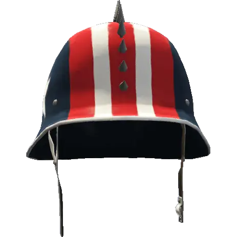 Каска с шипами