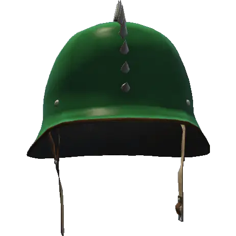 Каска с шипами