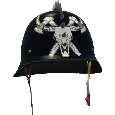 Каска с шипами