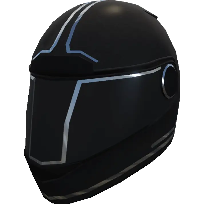 Неоновый закрытый шлем