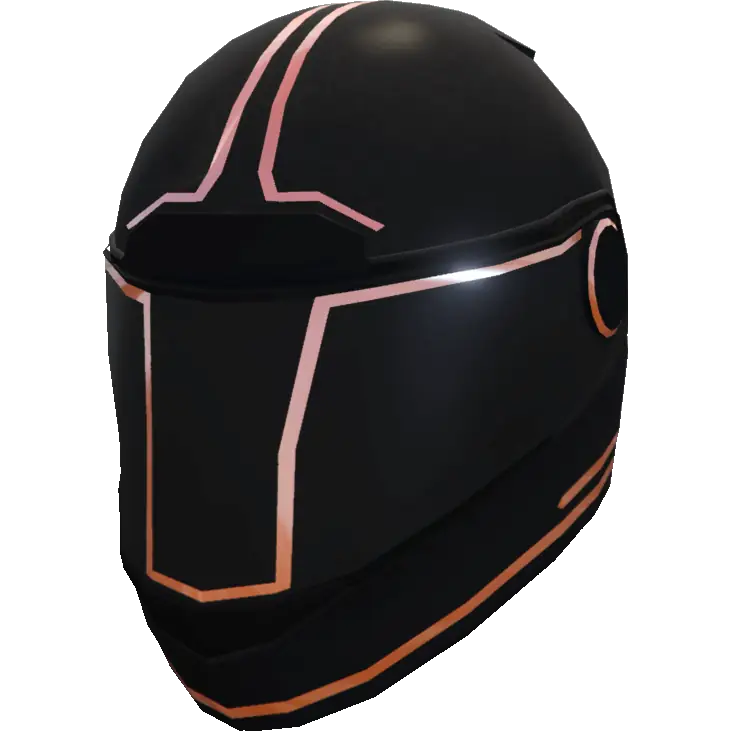 Неоновый закрытый шлем