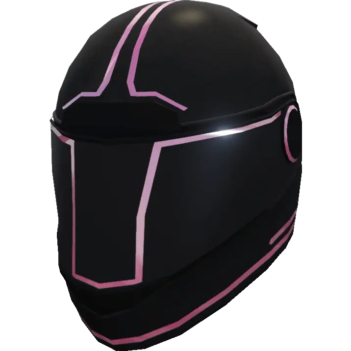 Неоновый закрытый шлем