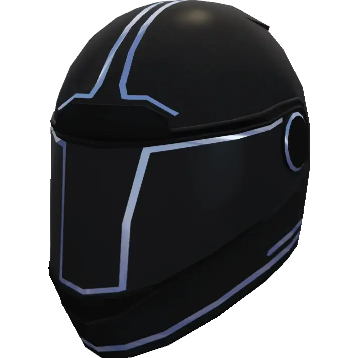 Неоновый закрытый шлем