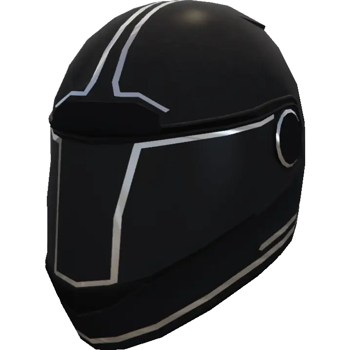 Неоновый закрытый шлем