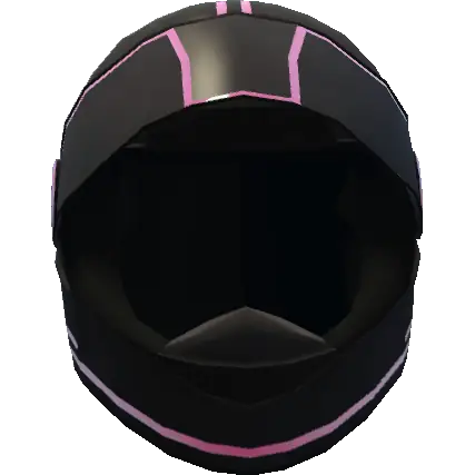 Неоновый открытый шлем