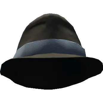 Шляпа с широкой вставкой