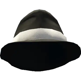 Шляпа с широкой вставкой