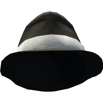 Шляпа с широкой вставкой