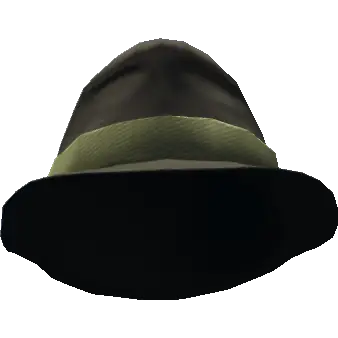 Шляпа с широкой вставкой