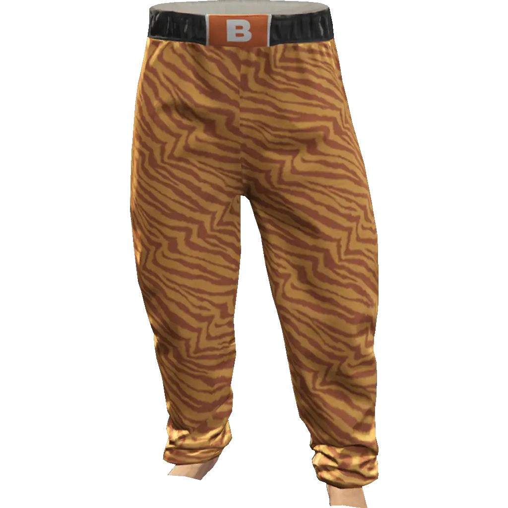 Свободные штаны с цветами