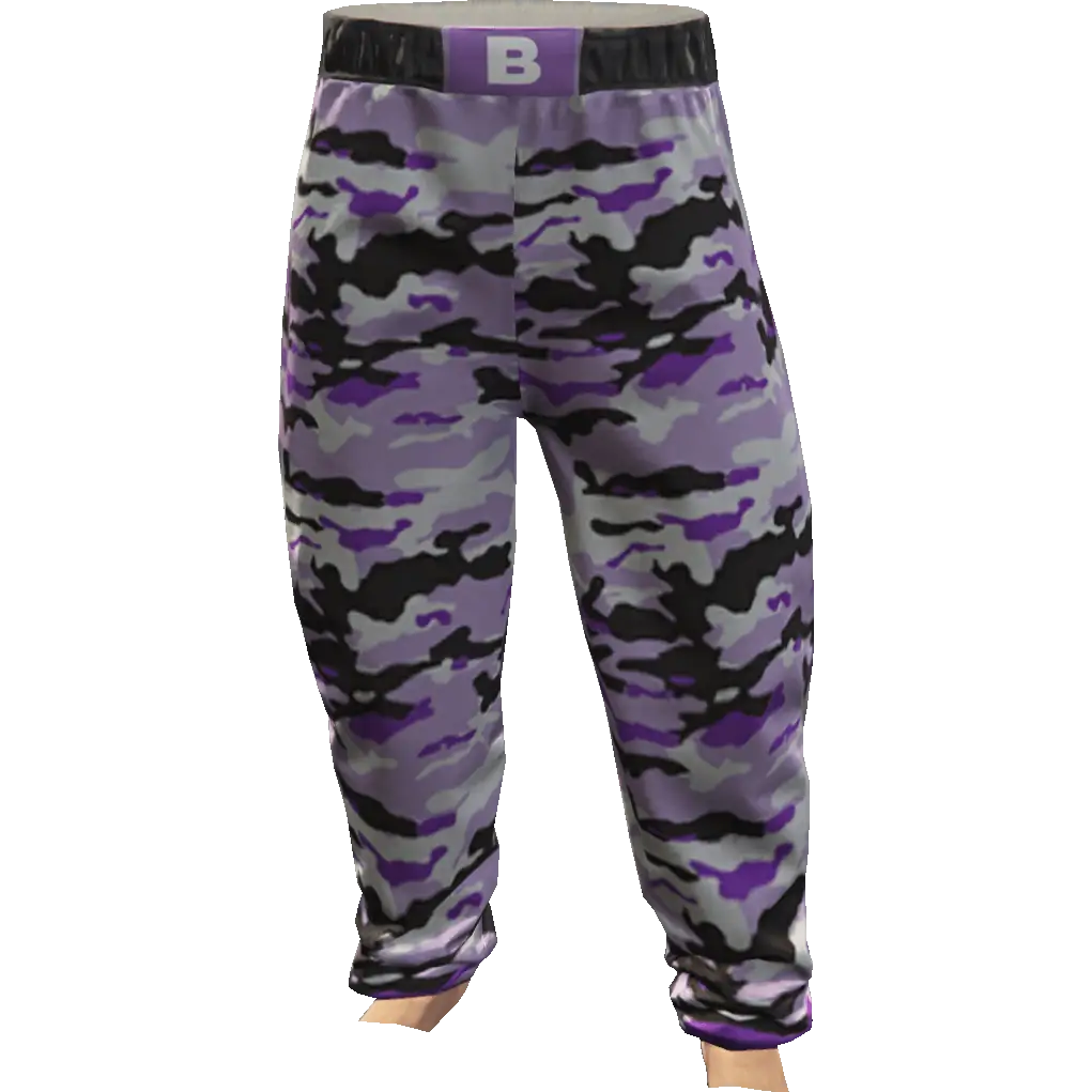 Свободные штаны с цветами