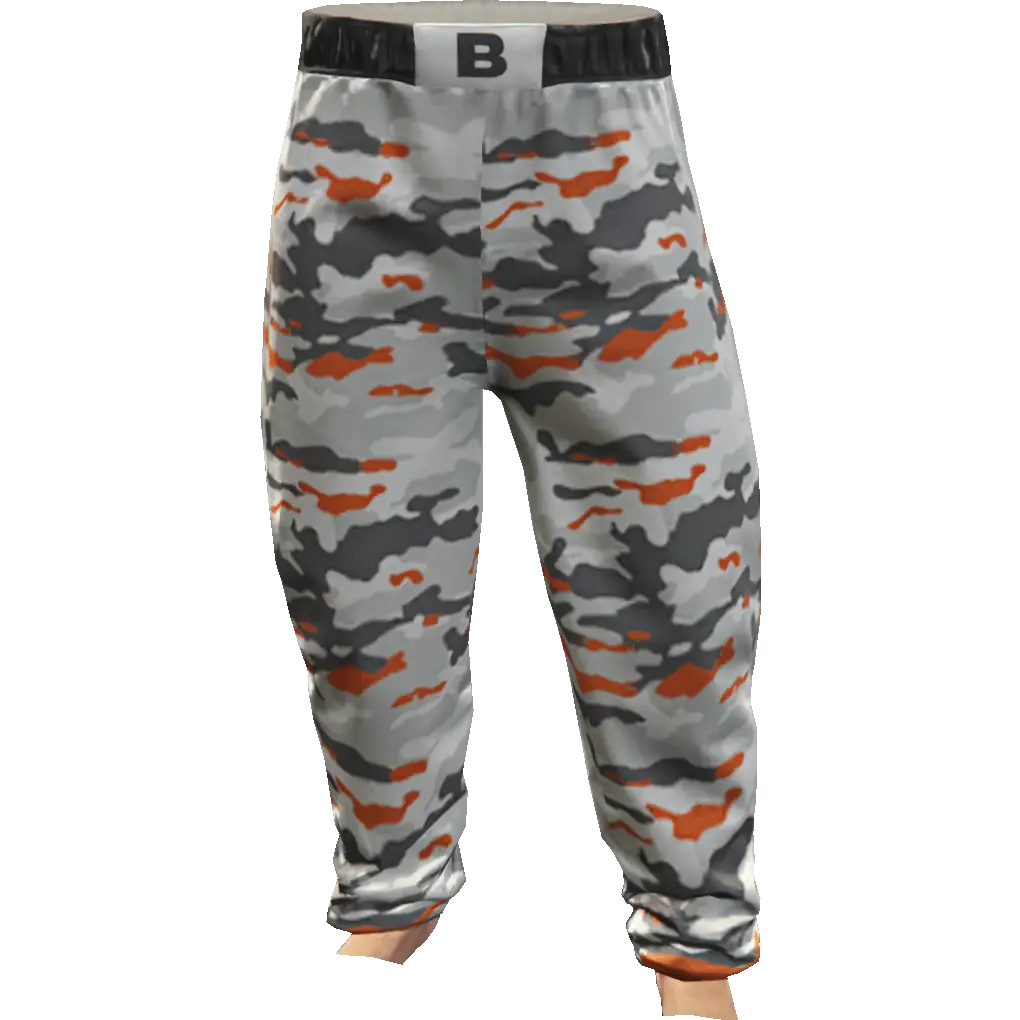 Свободные штаны с цветами