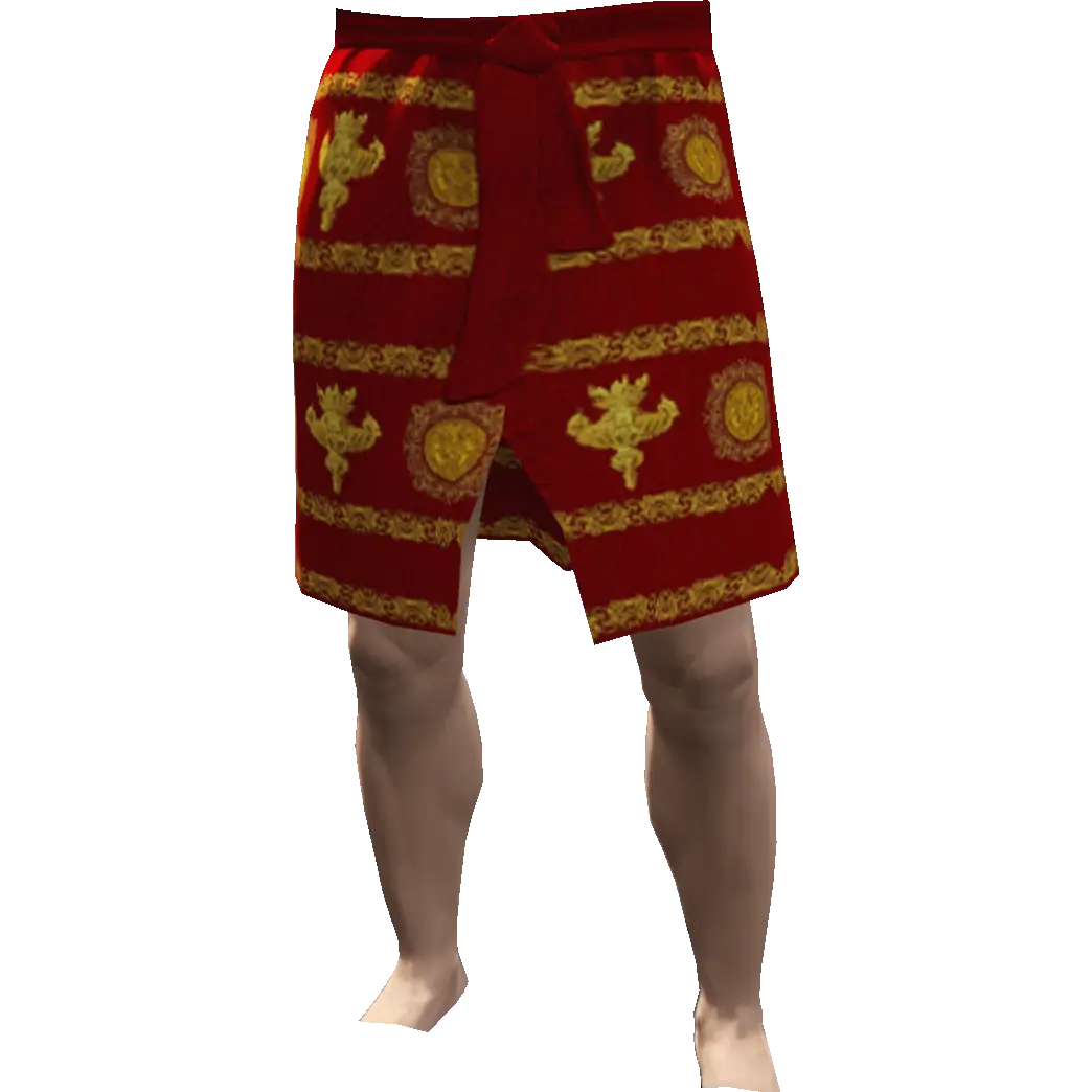 Нижняя часть халата императора