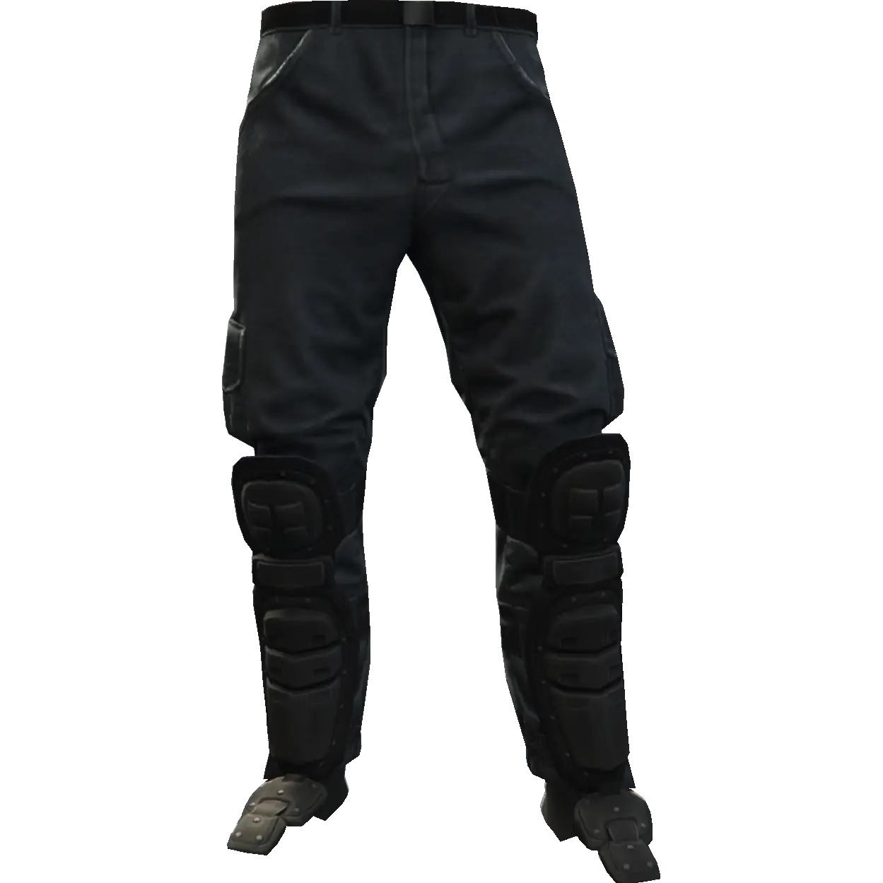 Штаны с накладкой