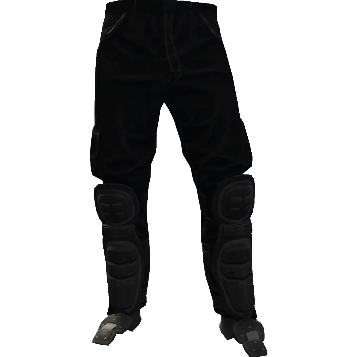 Штаны с накладкой